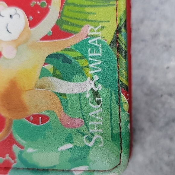 Shag Wear Canada | Red Green Jungle Monkey Wallet - Picture 5 of 6